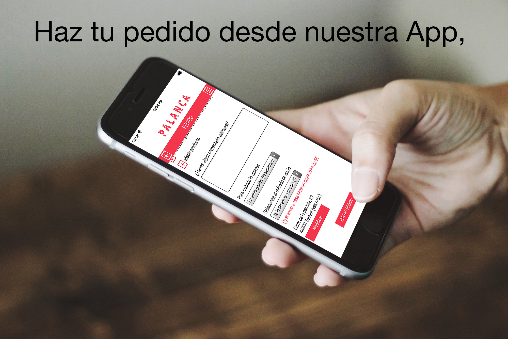 te lo llevamos a tu casa